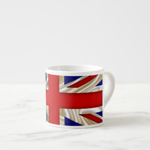 Royal Union Flagga - Underbara Storbritannien Espressomugg