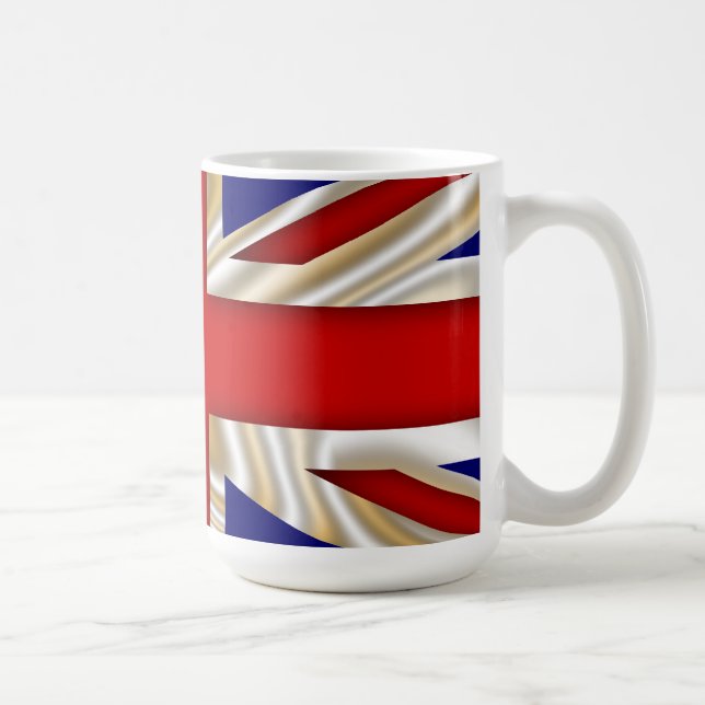 Royal Union Flagga - Underbara Storbritannien Kaffemugg (Höger)