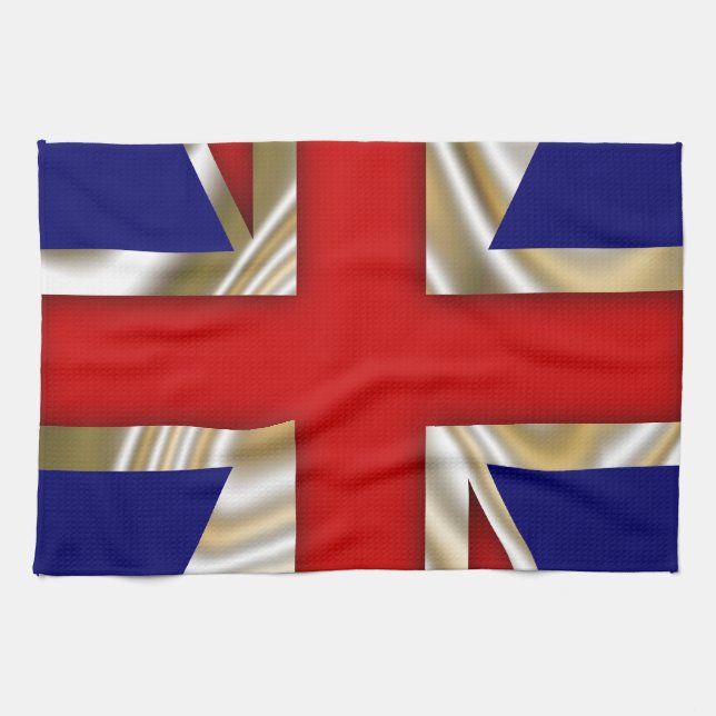 Royal Union Flagga - Underbara Storbritannien Kökshandduk (Horisontell)