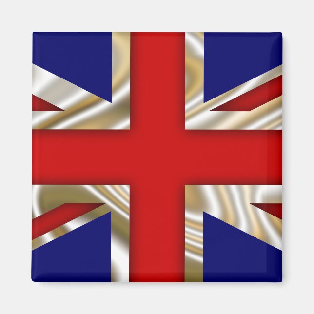 Royal Union Flagga - Underbara Storbritannien Magnet (Framsidan)