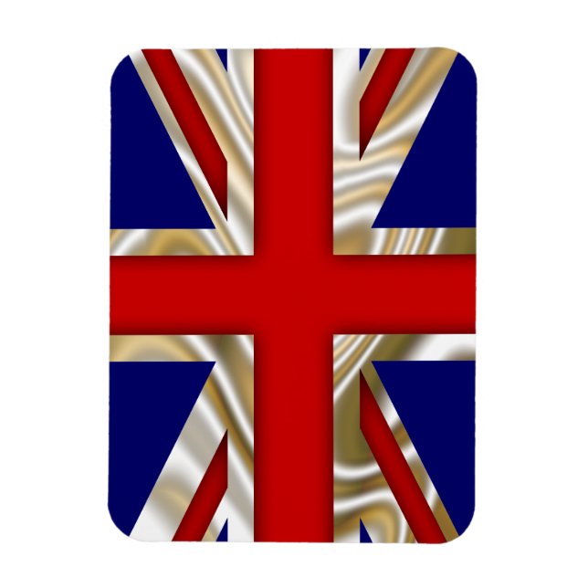 Royal Union Flagga - Underbara Storbritannien Magnet (Vertikal)