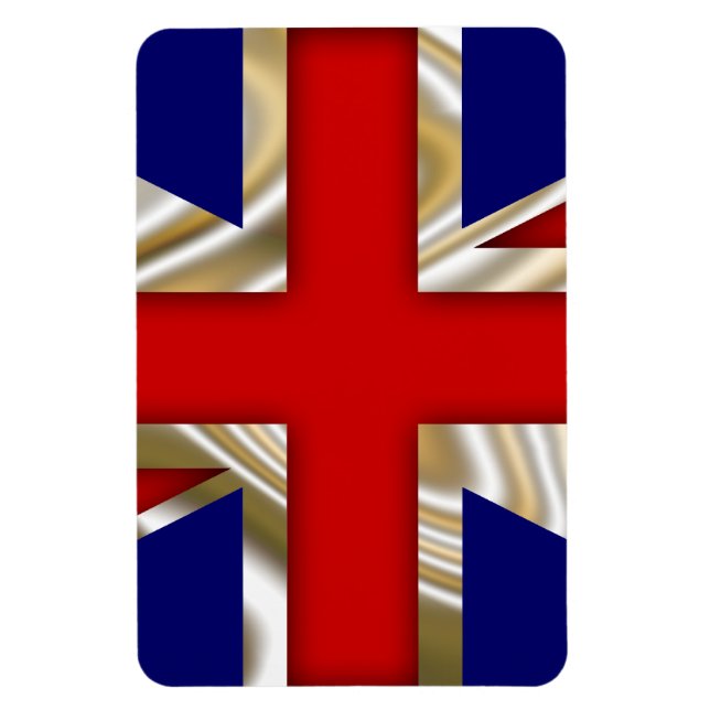 Royal Union Flagga - Underbara Storbritannien Magnet (Vertikal)