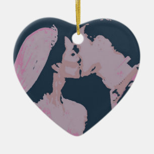 Royal Wedding Gifts/Kate & William Julgransprydnad Keramik