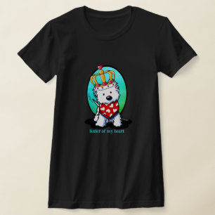 Royal Westie Hund KiniArt T Shirt