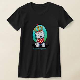 Royal Westie Hund KiniArt T Shirt