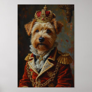 Royal Wheaten Terrier Porträtt Poster