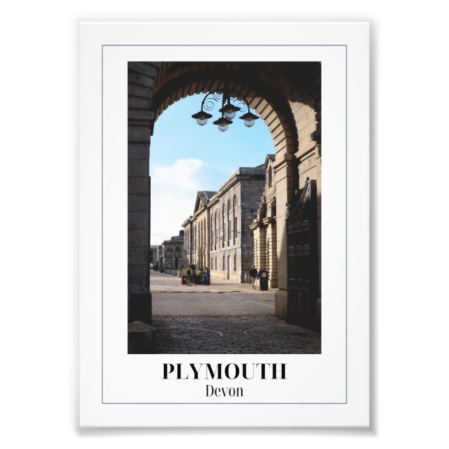 Royal William Yard, Plymouth, Devon Fototryck (Framsidan)