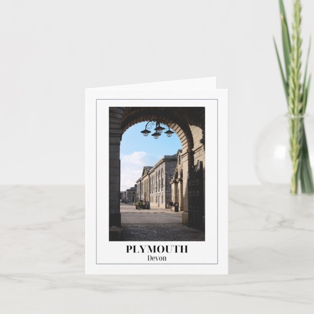 Royal William Yard, Plymouth, Devon Kort (Framsida)