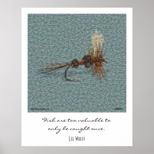 Royal Wulff Montage Poster (Framsidan)