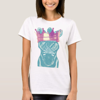 Royal Zebra-tank Tee Shirt