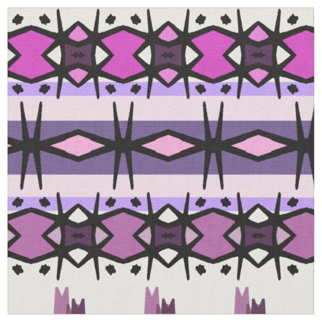Royale Geo Fabric Tyg (Närbild)