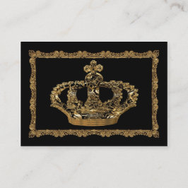 Royalee Boleyn kronaelegant Visitkort