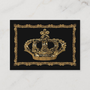 Royalee Boleyn kronaelegant Visitkort
