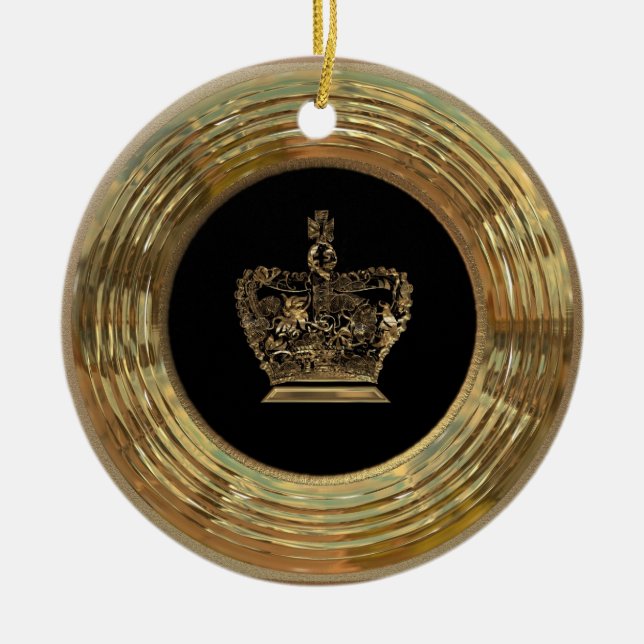 Royalee Victorian Julgransprydnad Keramik (Framsidan)