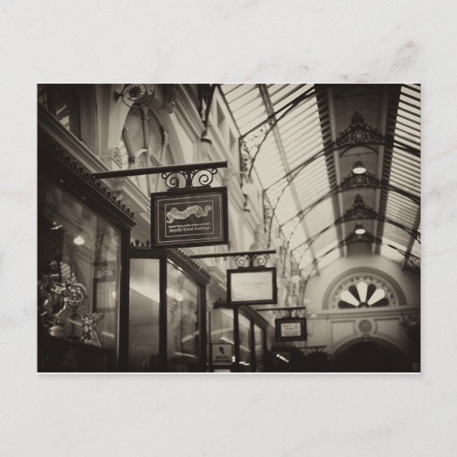 Royalet Arcade, Melbourne Vykort (Framsida)