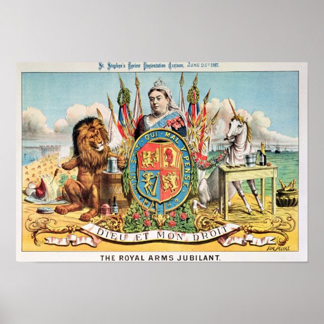 Royalet Arm Jubilant Poster (Framsidan)