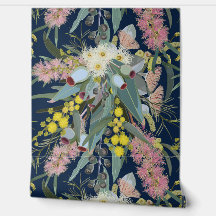 Royalet Blått för ursprunglig Bush-blooms