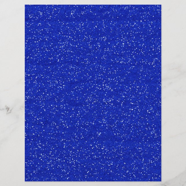 Royalet BLUE OCEAN WHITE SPARKLES TE MED GLITTERAN Reklamblad (Framsidan)