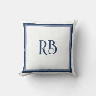 Royalet Blue Porcelain Blommönster Vol.1 Kudde