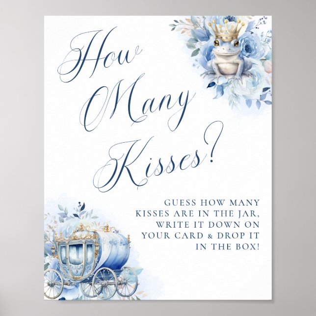 Royalet Blue Shower Kisses Poster (Framsidan)