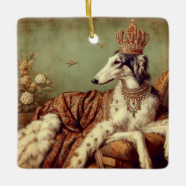 Royalet Borzoi jul Ornament