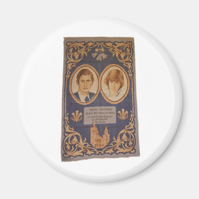 Royalet Bröllop: Magnet (Framsidan)