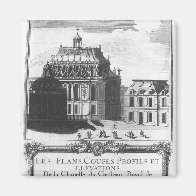 Royalet Chapel, illustration från Les Plans Magnet (Framsidan)