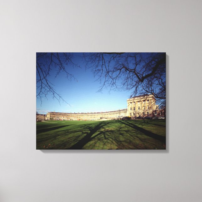 Royalet Crescent, 1767-75 Canvastryck (Framsida)