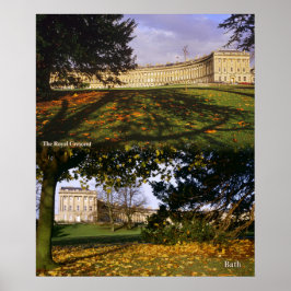 Royalet Crescent, Bath. Poster