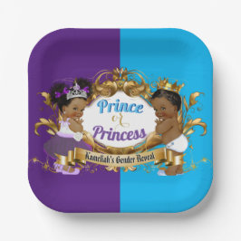 Royalet elegant Afrikas Lila och blått Gender