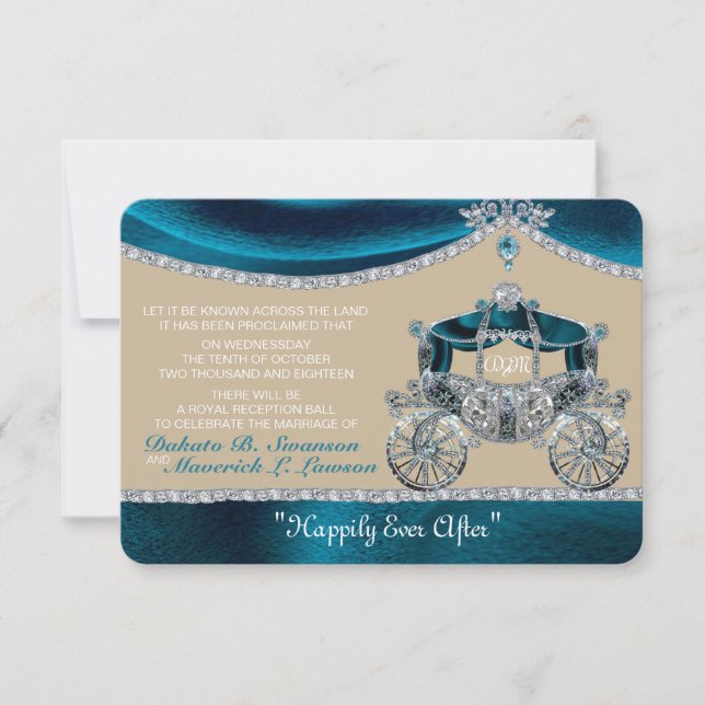 Royalet Fairytale Spara datum Datumet (Framsida)