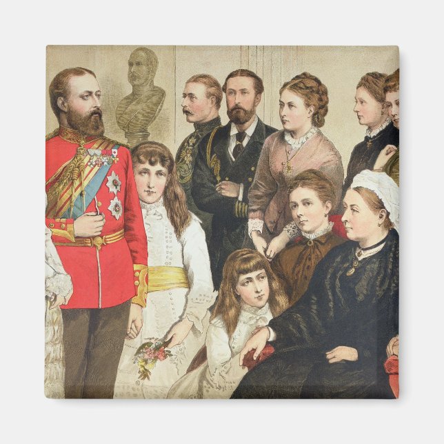 Royalet Family, 1880 Magnet (Framsidan)
