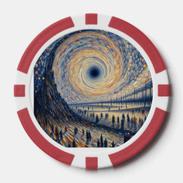 "Royalet Flush-rån: en Poker Chip Heist" Poker Marker