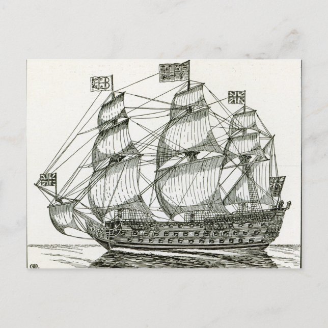 Royalet George Vykort (Framsida)