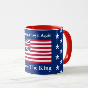 Royalet Gör Amerika till Flagga igen Mugg
