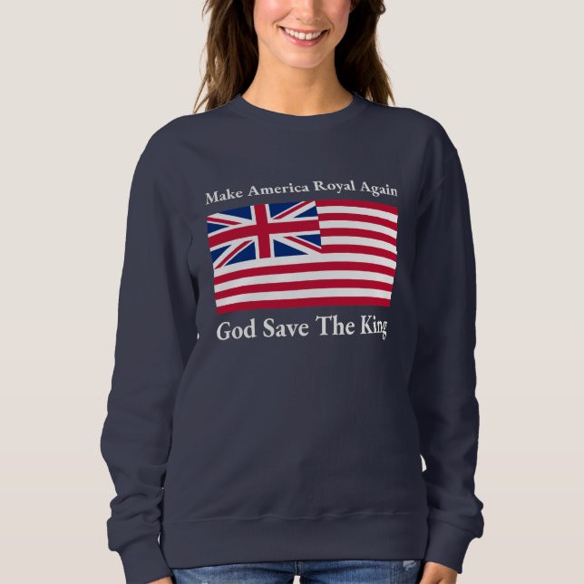 Royalet Gör Amerika till Flagga igen T Shirt (Framsida)