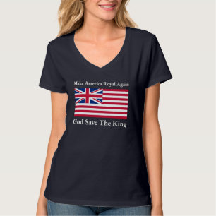 Royalet Gör Amerika till Flagga igen T Shirt