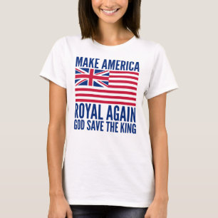 Royalet Gör Amerika till Flagga igen T Shirt