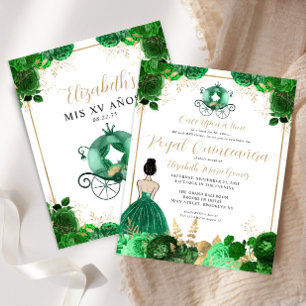 Royalet Grönt för budgeterad Blommigt Emerald Qui