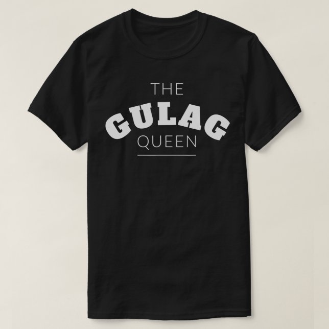 Royalet Gulag Queen Funny Joke Video Game Battle T Shirt (Design framsida)