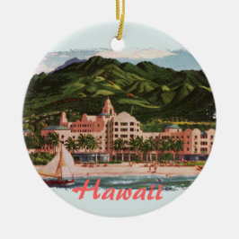 Royalet Hawaiian Hotel Julgransprydnad Keramik