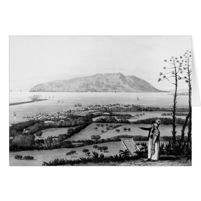 Royalet Kingston och Port Hälsningskort (Framsidan Horizontal)