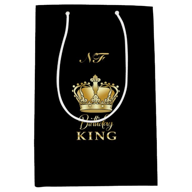 Royalet Krona i Kung vid födelsedagen: Monogram ly (Framsidan)