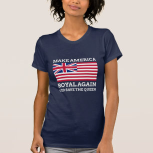 Royalet Lilla Blått gör Amerika igen Art T Shirt