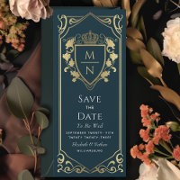 Royalet Medieval Fantasy Monogram Spara datum