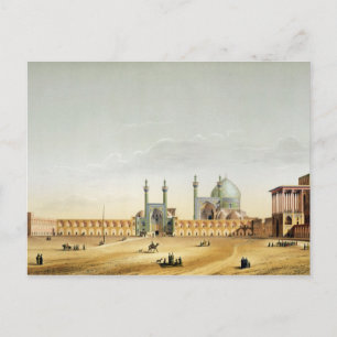Royalet Palace och Mesdjid-i-Shah, Isfahan Vykort