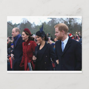 Royalet Par juldag 2018 vykort