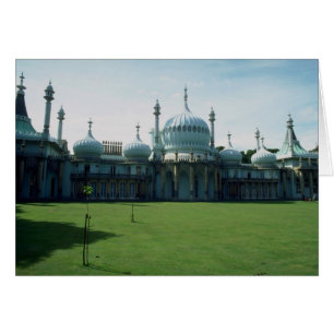 Royalet Pavilion, Brighton, England Hälsningskort