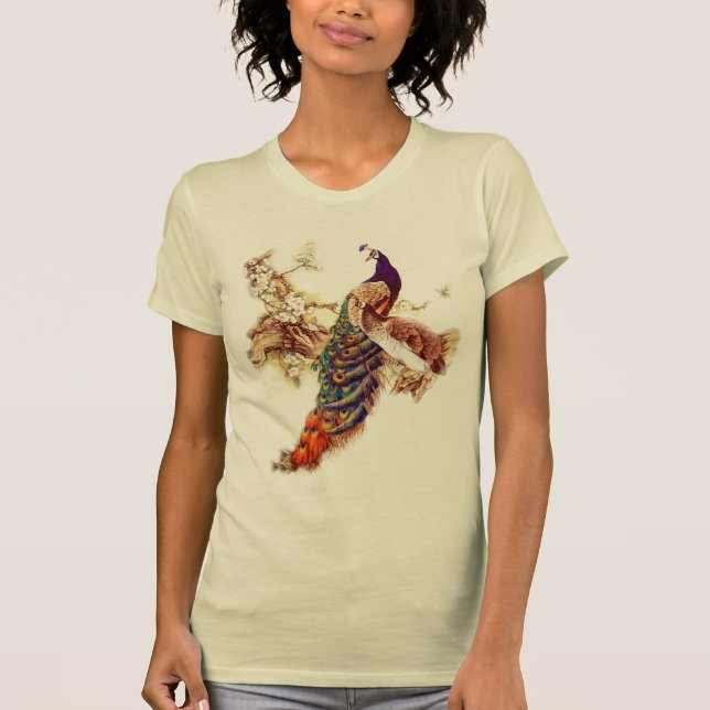 Royalet Peacock Tee Shirt (Framsida)