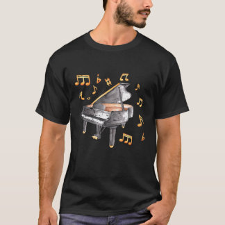 Royalet Piano Player Gift Musical Instrument Piano T Shirt